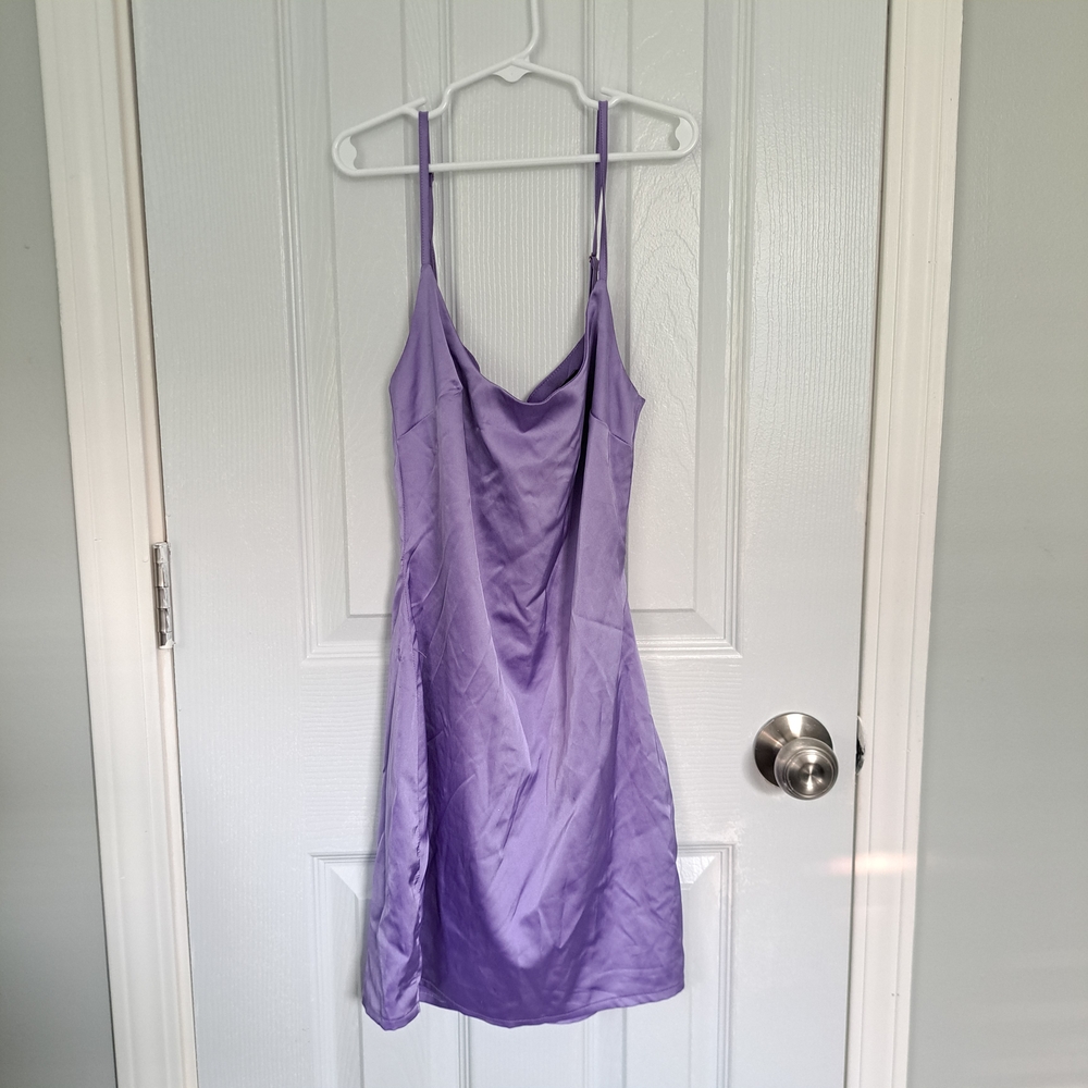 Missguided Vibrant Purple Dress